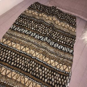 VINTAGE Pattern Skirt